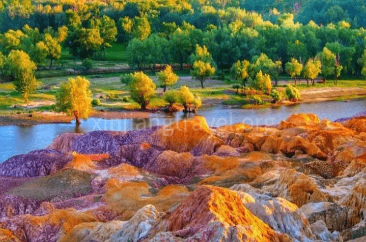 Five-Colored Beach