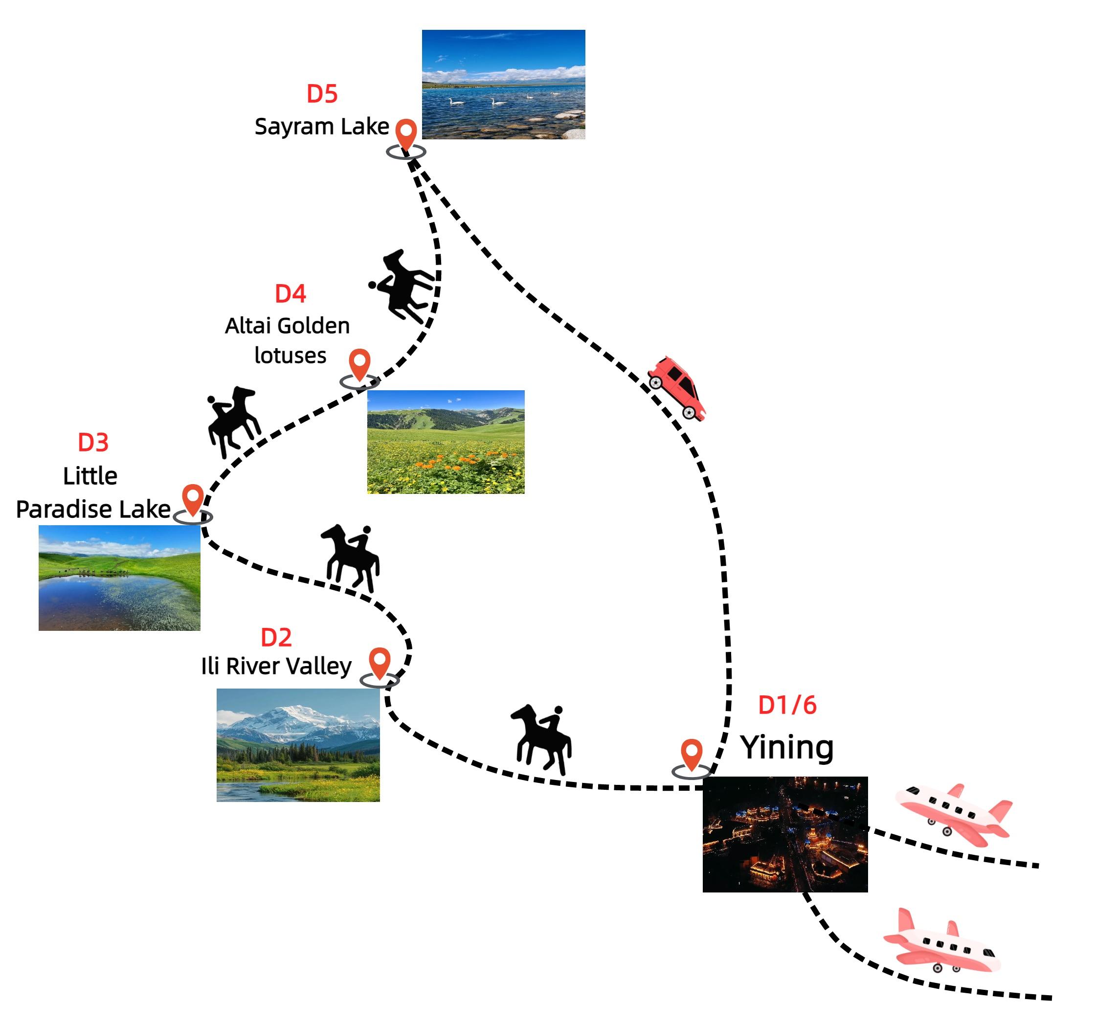 6-days-xinjiang-sayram-lake-horseback-riding-tour