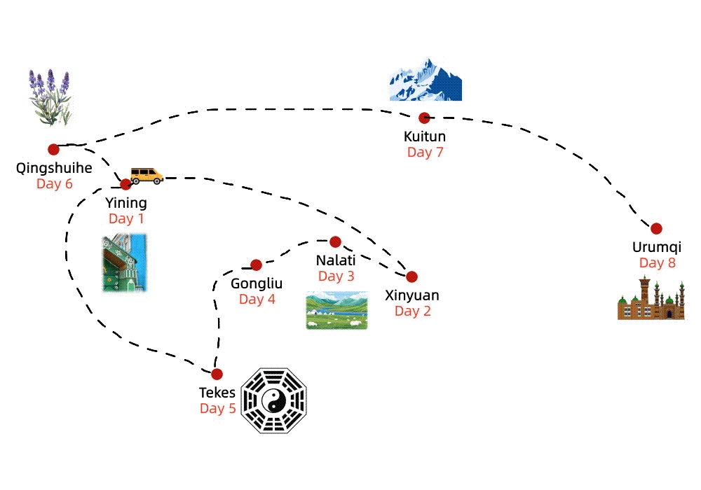 9-day-xinjiang-spring-tour-apricot-blossom-in-yili-grasslands