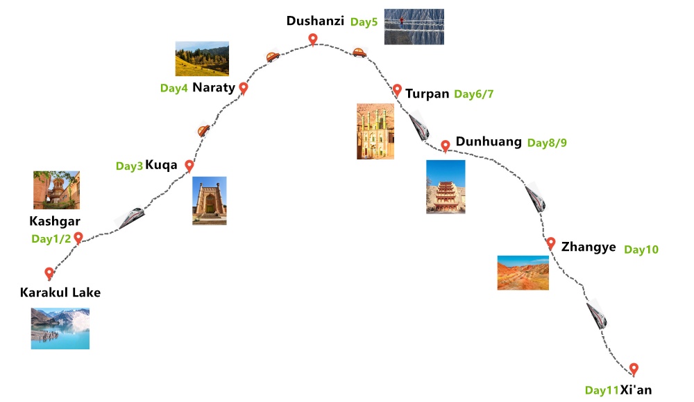 11-days-silk-road-xinjiang-tour-from-kashgar-to-zhangye-with-duku-highway