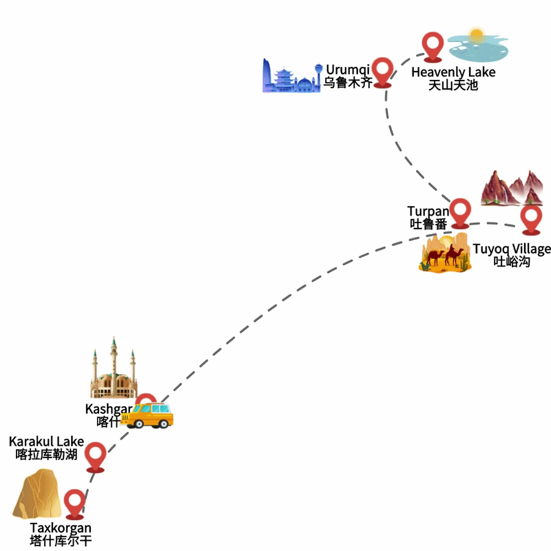 10-days-south-xinjiang-tour-kashgar-pamir-taklamakan