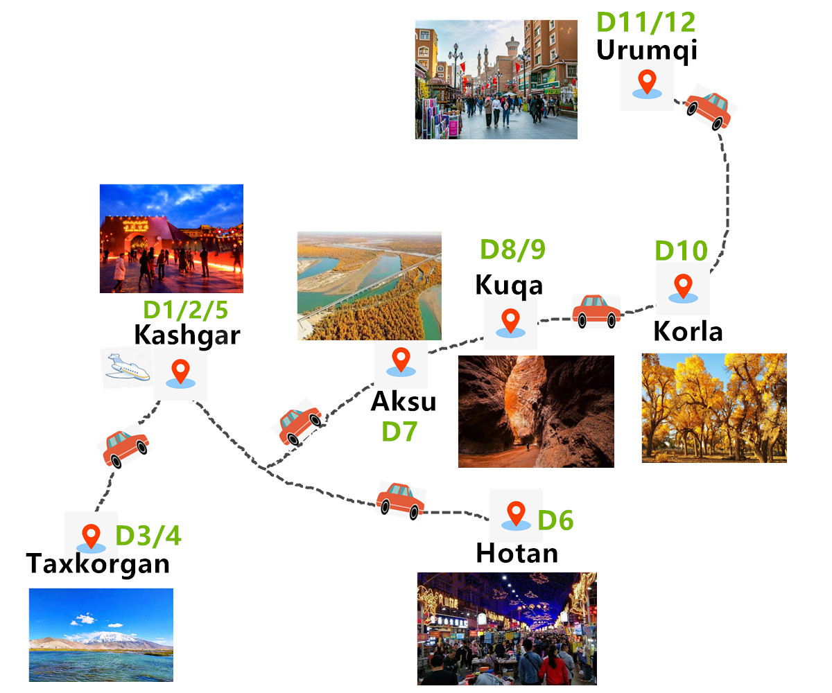 12-days-south-xinjiang-autumn-tour