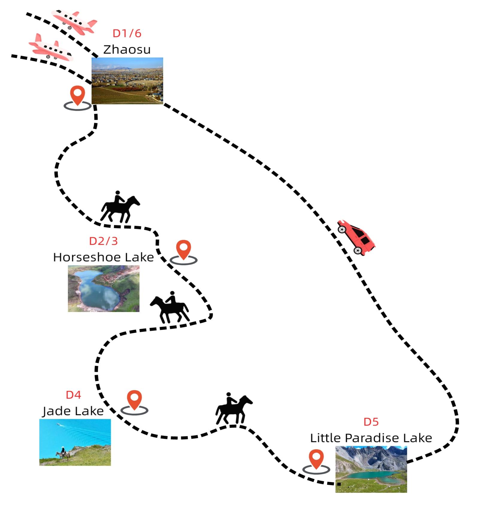 6-days-xinjiang-zhaosu-twin-lakes-horseback-riding-tour